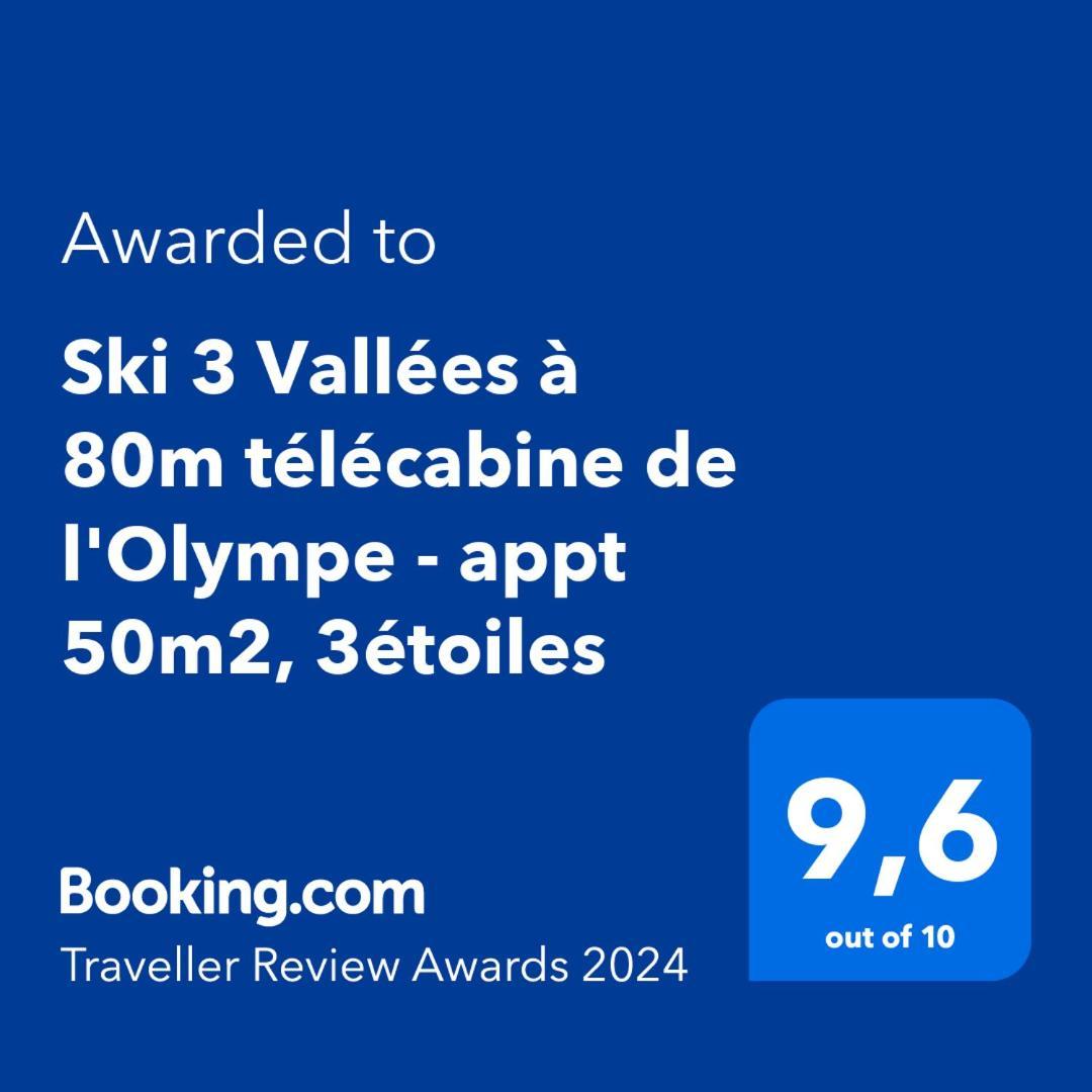 3 Vallees A 80m Telecabine De L'olympe - Appt 50m2, 3etoiles Apartment Brides-les-Bains